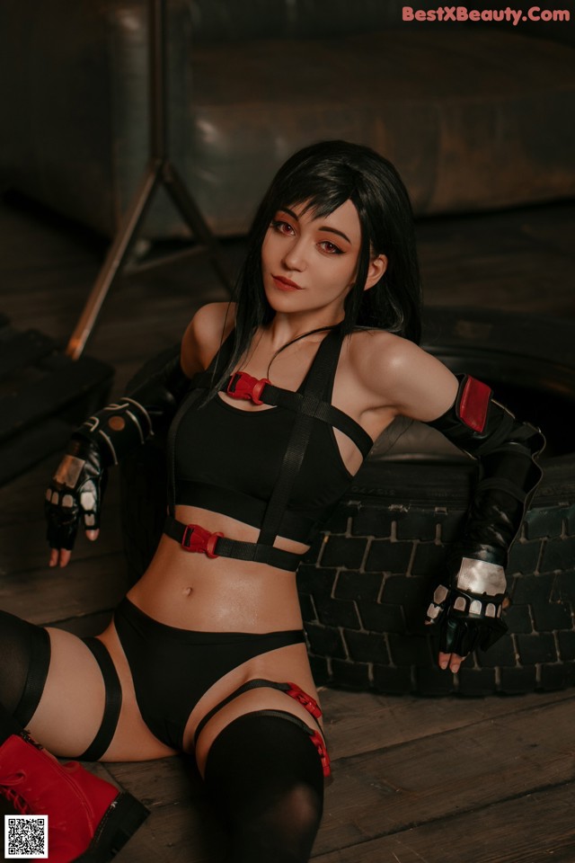 Donna Loli Cosplay 蒂法 Tifa Lockhart No.5cfabe