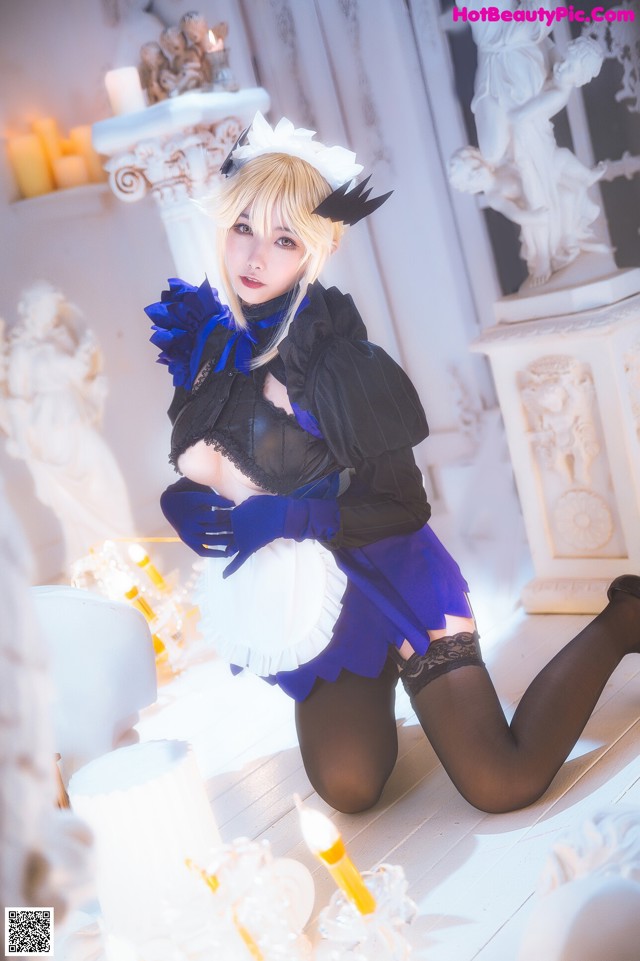 [Momoko葵葵] Artoria Pendragon Alter 黑枪呆女仆 No.32fcbf